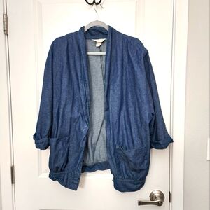 80s Denim Blazer jacket